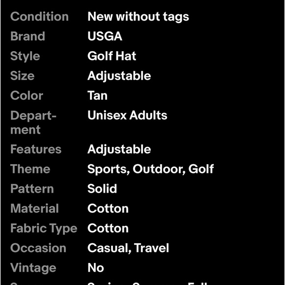 USGA Member 2016 US Open Golf Hat Cap Oakmont Adjustable - Picture 5 of 6